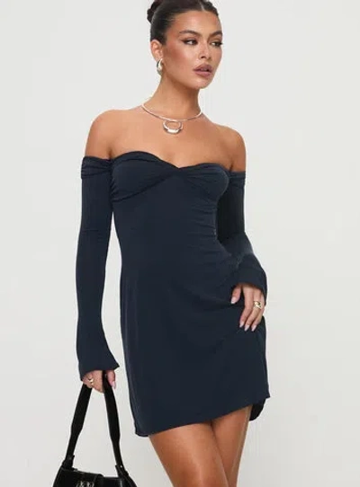 Princess Polly Lower Impact Suizie Off The Shoulder Mini Dress