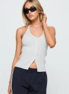 Princess Polly Lower Impact Suzu Knit Halter Top