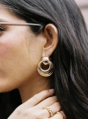 Princess Polly Lower Impact Time Goes By Earrings In Gold