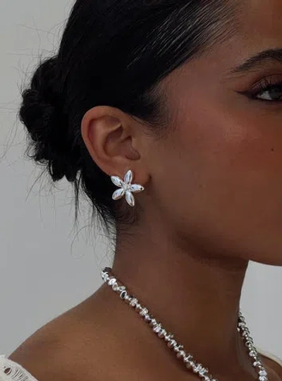 Princess Polly Lower Impact Torquil Earrings Silver