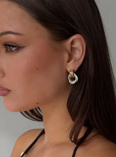 Princess Polly Lower Impact Trishy Linked Earrings In Multi