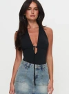 PRINCESS POLLY LOWER IMPACT TWO SUMMERS PLUNGE NECK BODYSUIT