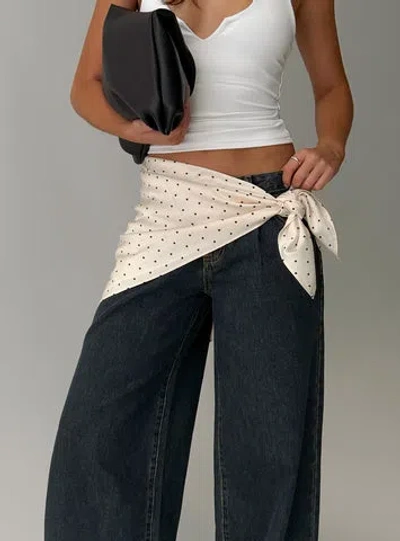 Princess Polly Lower Impact Wanna Be Mine Scarf In White