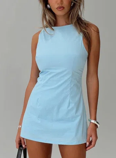 Princess Polly Lower Impact Yumiko Romper In Blue