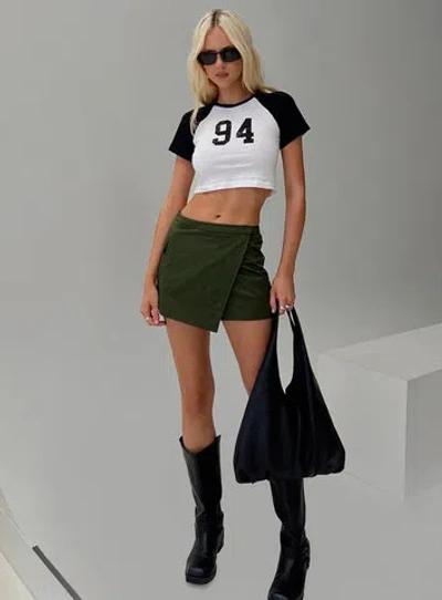 Princess Polly Lucky Number Top In White