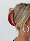 Princess Polly Luminara Claw Clip In Red