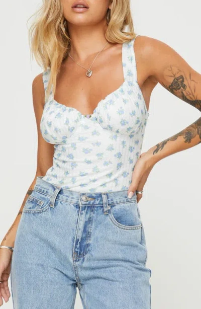 Princess Polly Lupton Floral Bodysuit In Multi