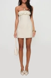 PRINCESS POLLY PRINCESS POLLY LUVSTRUCK STRAPLESS MINIDRESS