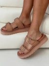 Princess Polly Ma Belle Sandals In Tan