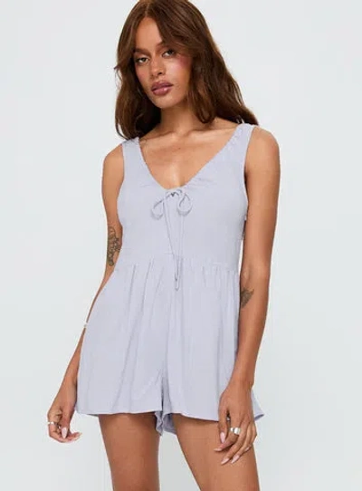 Princess Polly Mackellar Romper In Blue