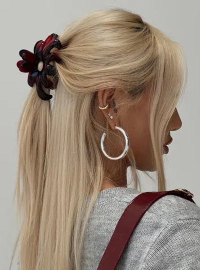 Princess Polly Maddix Claw Clip In Red