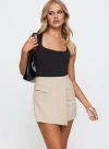 Princess Polly Maebelle Skort In Cream