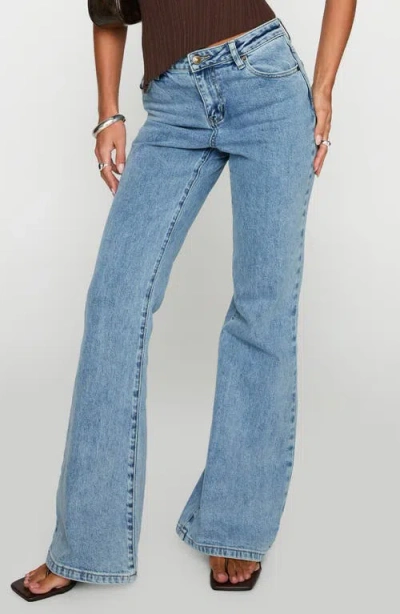 PRINCESS POLLY PRINCESS POLLY MAGIC MIRROR MID RISE BOOTCUT JEANS