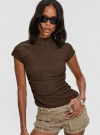 Princess Polly Make A Plan Top In Brown