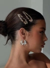 Princess Polly Make Your Mark Hair Clip Pack In Leopard