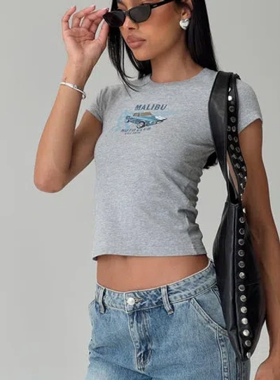 Princess Polly Malibu 78 Top In Grey