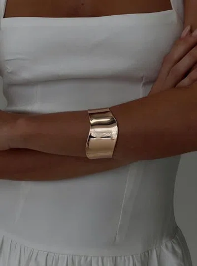Princess Polly Manhattan Girl Cuff In Gold