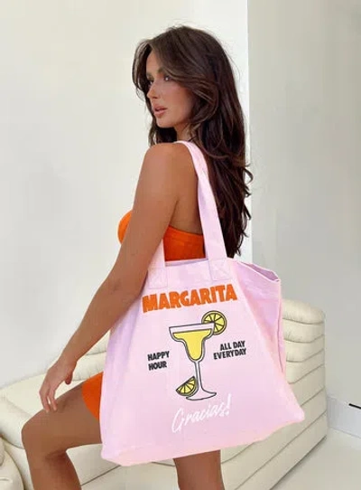 Princess Polly Margarita Tote Bag In Pink