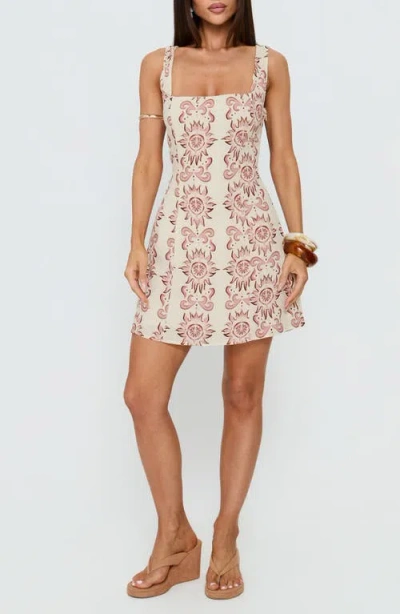 Princess Polly Maris Sleeveless Minidress In Multi