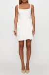 Princess Polly Martie Stretch Cotton Fit & Flare Minidress