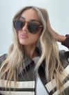 Princess Polly Matilda Sunglasses In Tort
