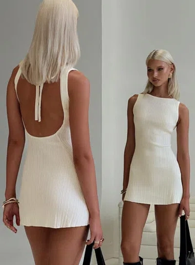 Princess Polly Mayok Mini Dress In Cream