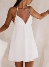 Princess Polly Melanea Mini Dress In White