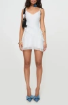PRINCESS POLLY PRINCESS POLLY MELIODAS RUFFLE MINIDRESS