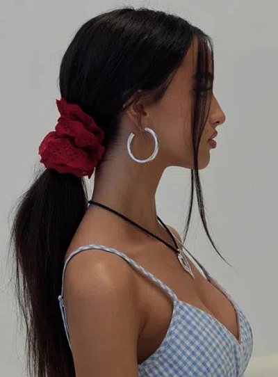 Princess Polly Mescal Scrunchie In White
