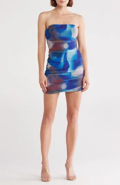 Princess Polly Micah Strapless Mesh Minidress