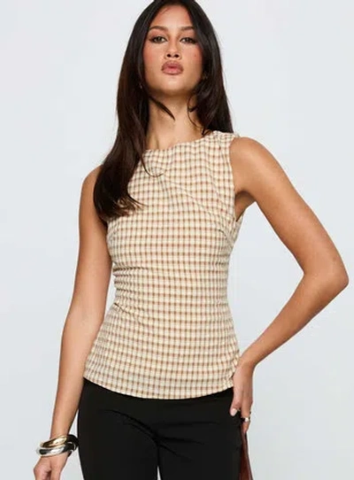 Princess Polly Michaud Top In Brown