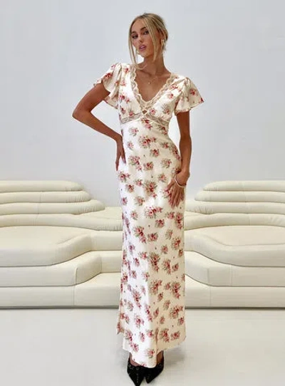 Princess Polly Miraselle Maxi Dress In White