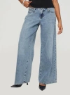 Princess Polly Mongo Baggy Jeans Light Wash In Light Wash Denim
