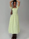 Princess Polly More Than Butterflies Maxi Dress In Green Check