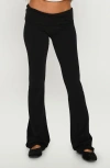 Princess Polly Movement Flare Leg Yoga Pants In Black