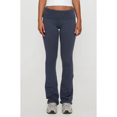 Princess Polly Movent Foldover Waist Flare Yoga Pants