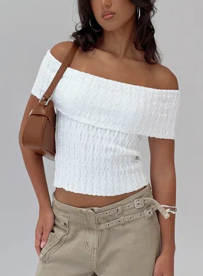 Princess Polly Murmur Off Shoulder Top