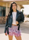 Princess Polly Mystica Layered Mini Skirt In Pink Multi