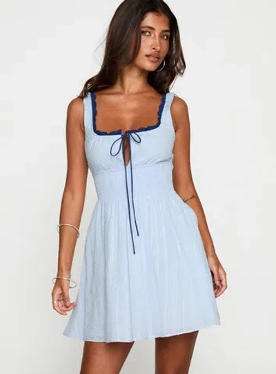 Princess Polly Natilda Mini Dress In Blue
