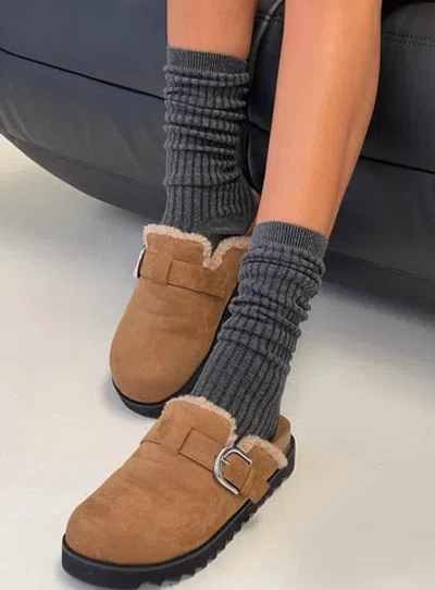 Princess Polly Nayara Ribbed Socks