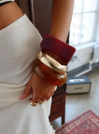 Princess Polly Need My Love Resin Cuff Set In Multi