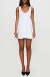Princess Polly Nelty Cotton Mini Sundress In White