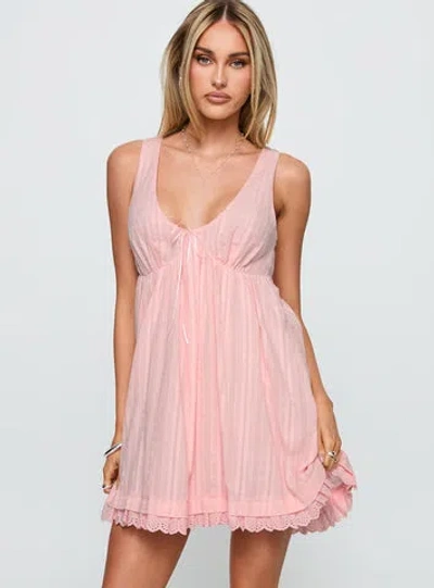 Princess Polly Nelty Mini Dress In Pink