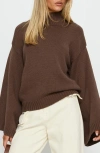 Princess Polly Neriel Turtleneck Sweater In Brown