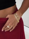 Princess Polly Nikolai Bracelet Pack Gold In Gold