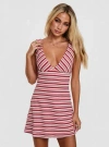 Princess Polly Nyrah Sleeveless Knit Minidress In Pink Multi