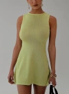 Princess Polly Oceana Sleeveless Sweater Minidress In Green