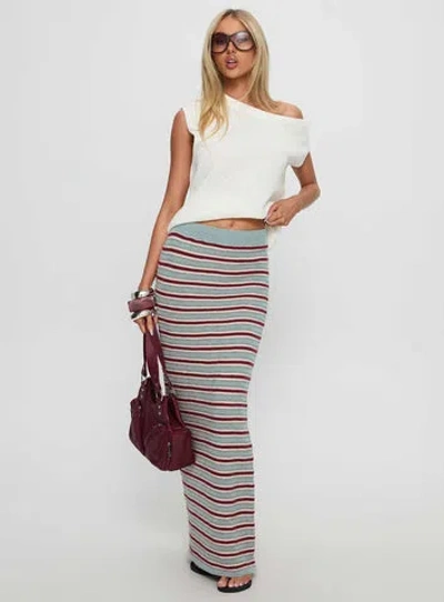 Princess Polly On Air Knit Maxi Skirt In Multi