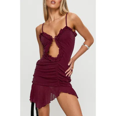 Princess Polly One Dance Asymmetric Minidress