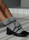 Princess Polly One For Me Socks In Grey Marle
